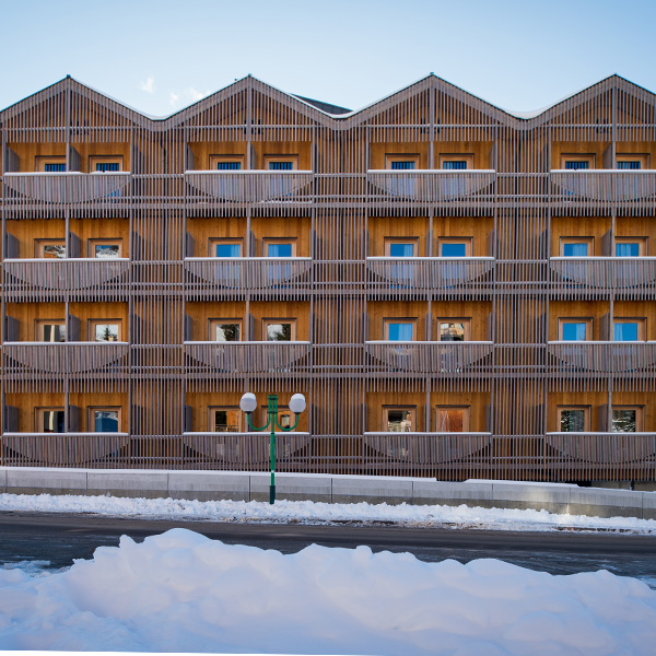 Réhabilitation d'un bâtiment à ossature bois - Arbonis