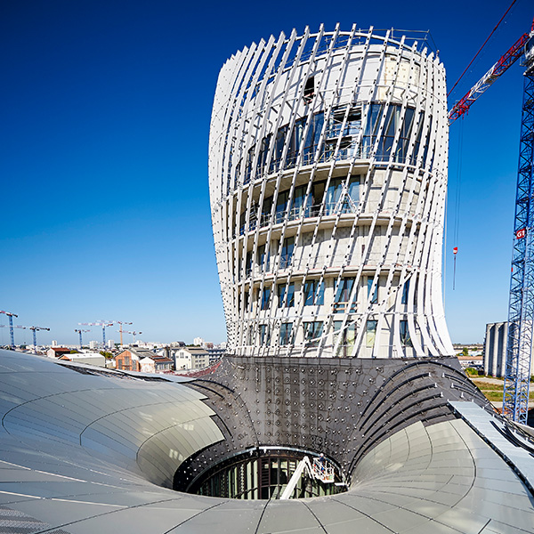 Projet Cité du Vin - construction à Bordeaux