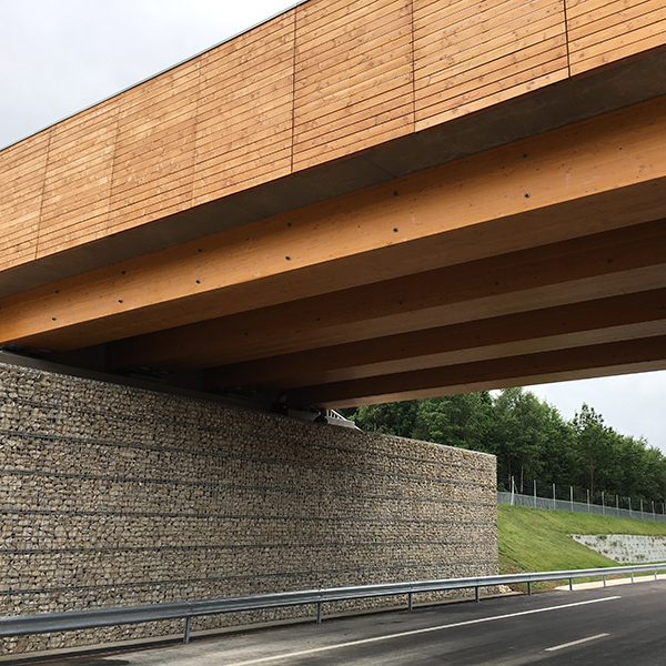 Pont en bois à Lure