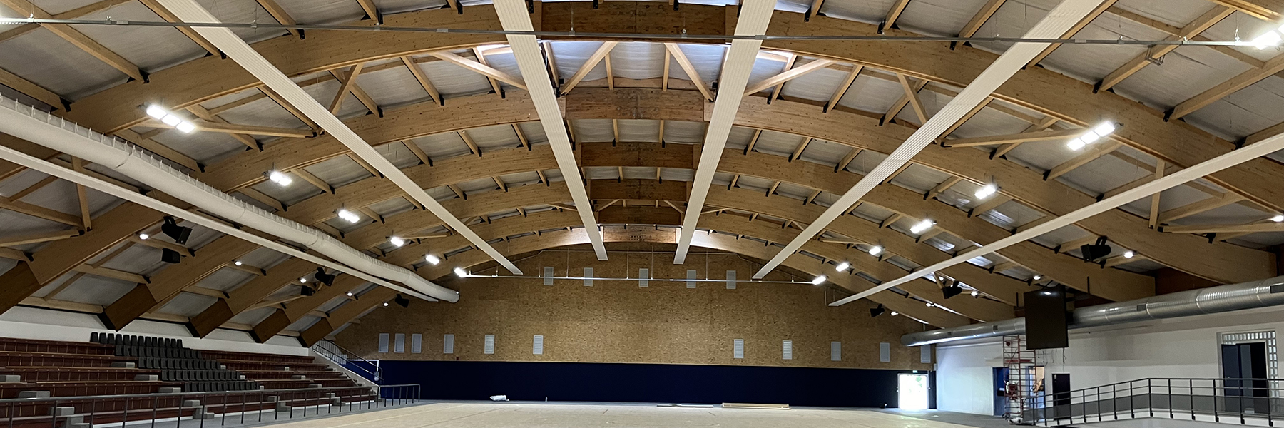 Réhabilitation thermique du complexe sportif à Eaubonne (95)