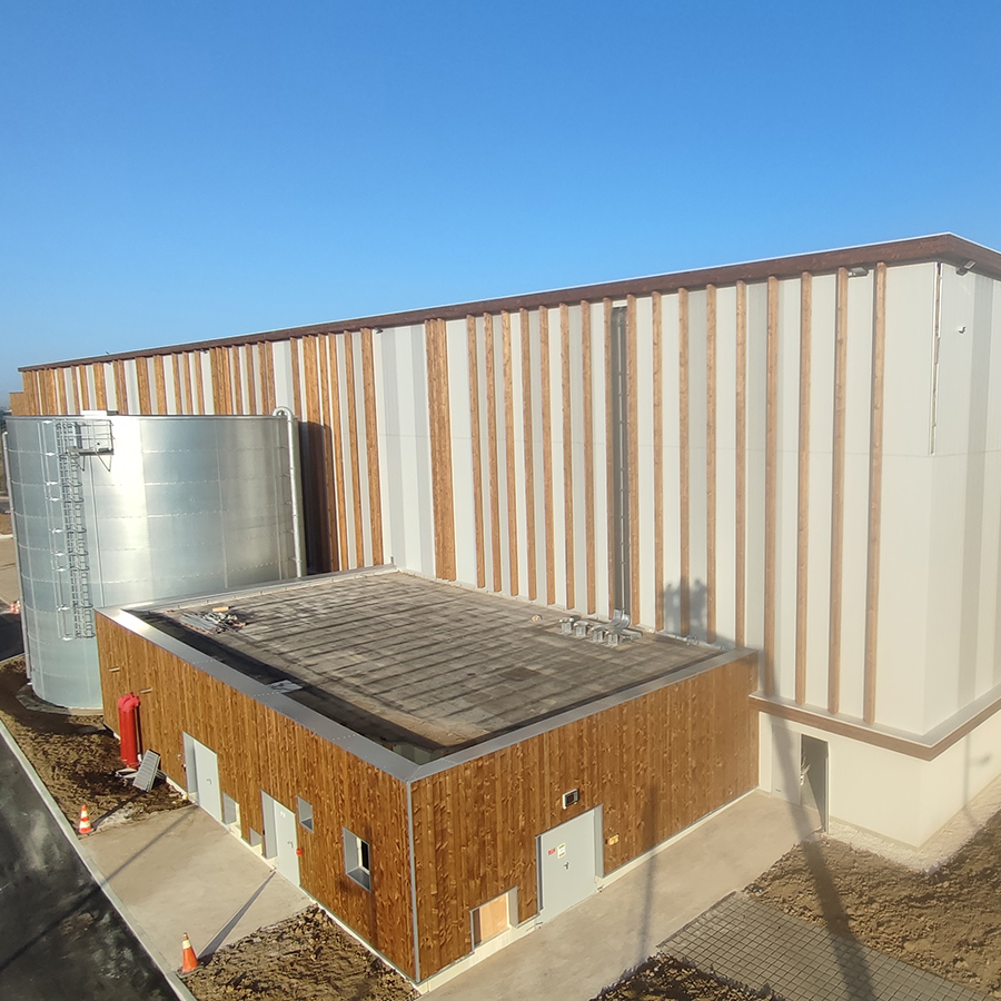 Photo 1 Réalisation d'un bâtiment logistique à Tremblay-en-France (93)