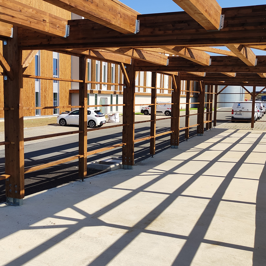 Photo 2 Réalisation d'un bâtiment logistique à Tremblay-en-France (93)